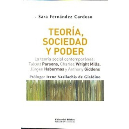 Teoría Sociedad Y Poder - Cardoso Sara Fernández