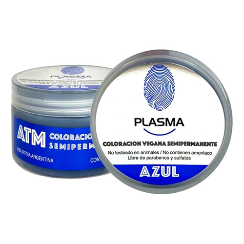  Tintura Vegana Atm Fantasía Azul Plasma 100g