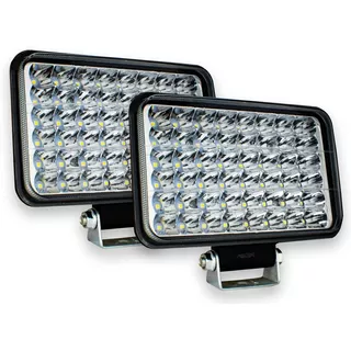 Par Faros Rectangular 6x8 Leds Unidad H4 