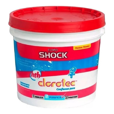 Cloro Shock Polvo Clorotec Instantaneo 5k + 1k Regalo Mm