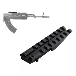 Riel Ak47 Montura Tactico Militar Rifle Pistola Mira Airsoft