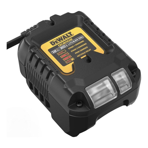 Cargador Compacto Iones De Litio Dewalt Dcb1102 Multivoltaje