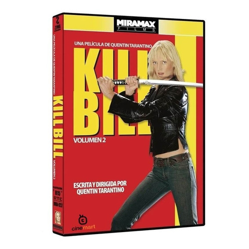 Kill Bill Vol 2 Quentin Tarantino Pelicula Dvd