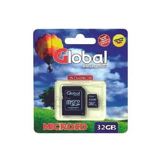 Tarjeta De Memoria Global 32gb Sd Clase 10