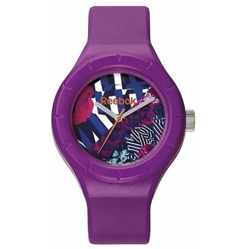 Reloj Mujer Reebok Rf-twf-l2-pfpf-xx /relojería Violeta Color de la correa Morado
