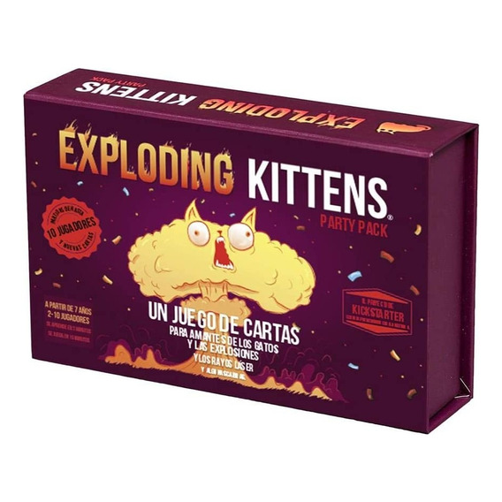 Exploding Kittens Party Pack Juego De Cartas