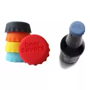 Tapa Cerveza O Botella Vidrio Silicona Colores 1 Unidad