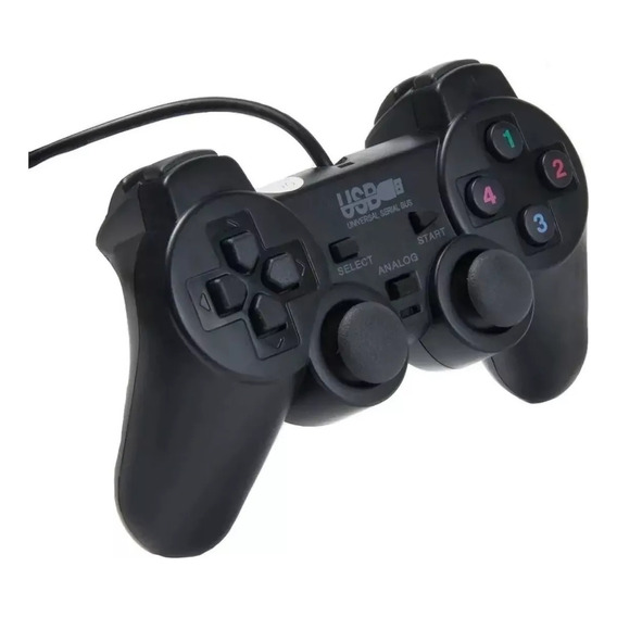 Joystick Usb Con Cable Para Pc Ergonomico Gamer Analogico