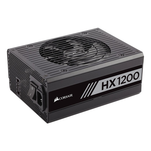 Fuente de poder para PC Corsair HX Series HX1200 1200W  black 100V/240V