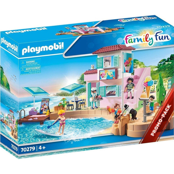 Juguete Heladería En El Puerto Family Fun Playmobil Febo