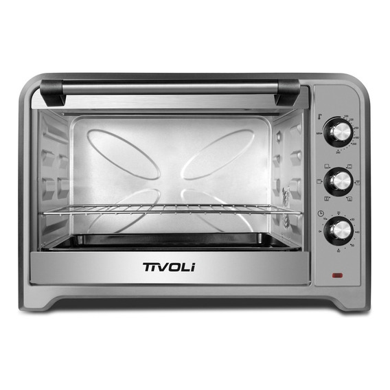 Horno de mesa eléctrico Tivoli HET-601 60L acero 220V