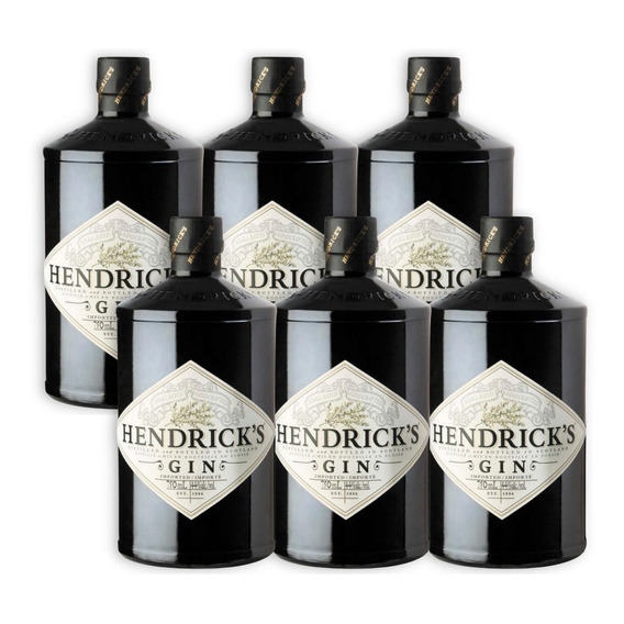 Gin Hendrick´s London Dry Destilado X6u 700ml 