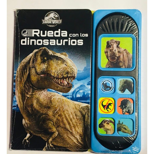 Rueda Con Los Dinosaurios Jurassic World (tapa Dura Sonidos)