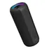 Parlante bluetooth JD E300 Inalámbrico portátil con funcion TWS color negro y Luz Led 