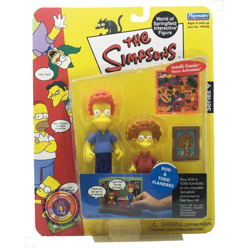 Playmates - Outlet - The Simpsons - Rod & Tod Flanders