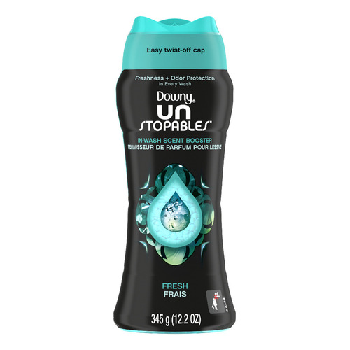 Perlas Downy Fresh de 345g, Perlas para Ropa de Perfume Downy con Aroma Fresco y Limpio, Aromatizador de Telas