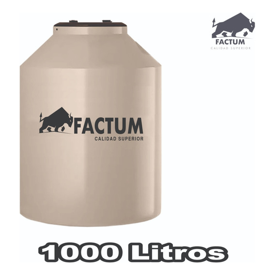 Tanque Agua 1000lts Litros Clásico Tricapa Factum 