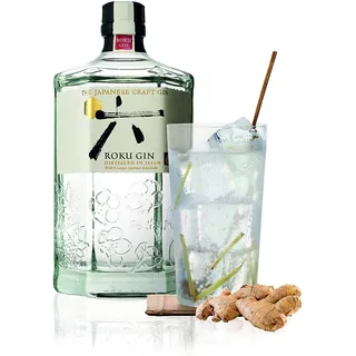 Gin Super Premium Roku Gin Japonês Suntory 700ml 