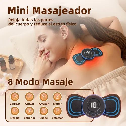 A 12 Pcs Mini Masajeador Eléctrico Portátil Genérica | Cuotas sin interés