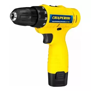 Parafusadeira/furadeira 750 12v Liion Chiaperini Cor Amarelo