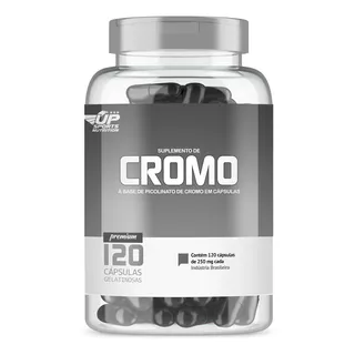 Cromo 250mg Com 120 Cápsulas Up Sports Nutrition