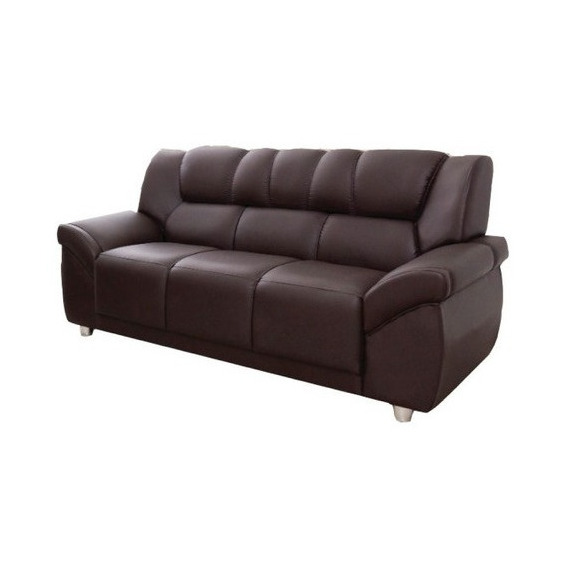 Sillon 3 Cuerpos Sofa Córdoba Pu Marrón