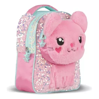 Mochila Footy 12p Jardin Nena Mochilita Koala Gatito Peluche