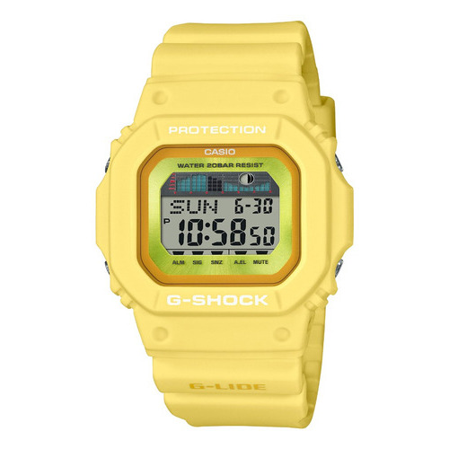 Reloj G-shock Hombre Glx-5600rt-9dr Color De La Correa Resina