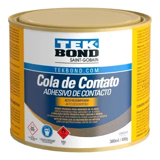 Cola Contato 200g Sapateiro Qualidade Tekbond Emediato