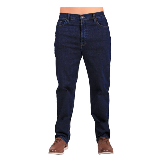 Jeans Basico Hombre Oggi Power Azul 59104054 Mezclilla Stret