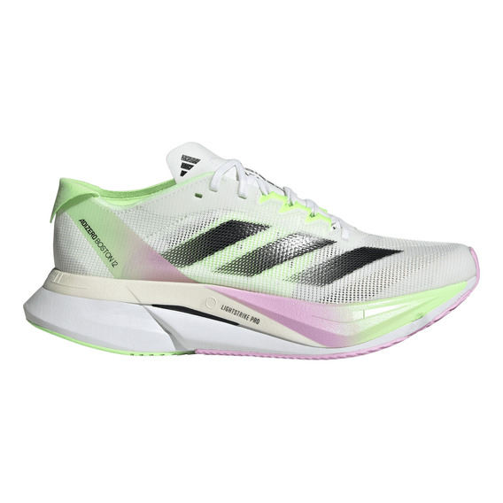 Tenis adidas Correr Adizero Boston 12 Mujer Blanco