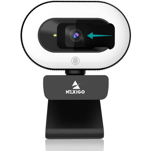 Webcan 2021 Nexigo Streamcam N930e, Cámara Web 1080p Con An Color Negro