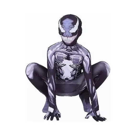 Venom Black Disfraz Con Máscara Para Niño Adulto Cosplay Ropa,spiderman Súper Héroes,ropa De Halloween,marvel Super Heroes, Los Vengadores Ropa Unida