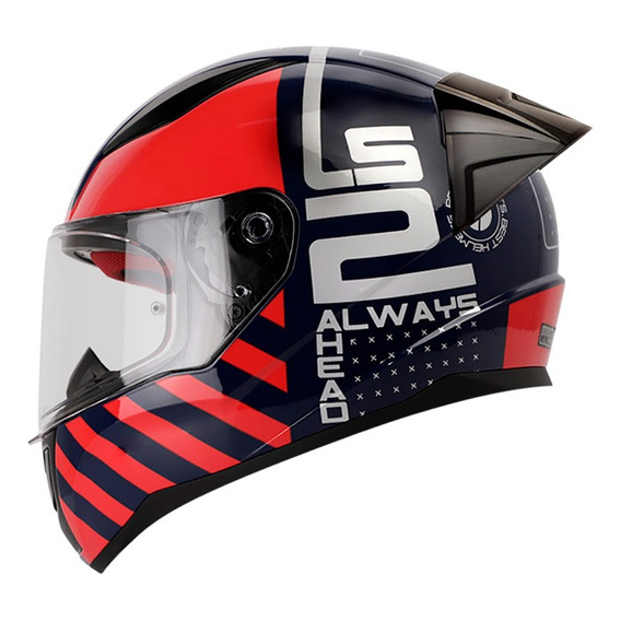 Casco Ls2 353 Sp Integral Half Certificado