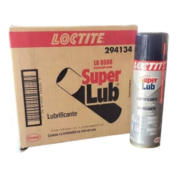 Loctite Superlub Lubricante En Aerosol 300ml Pack X 12 Und