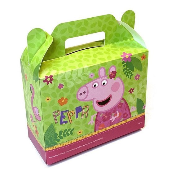 Maleta Sorpresa Cumpleaños Peppa Pig X 6 Cotillón Activarte