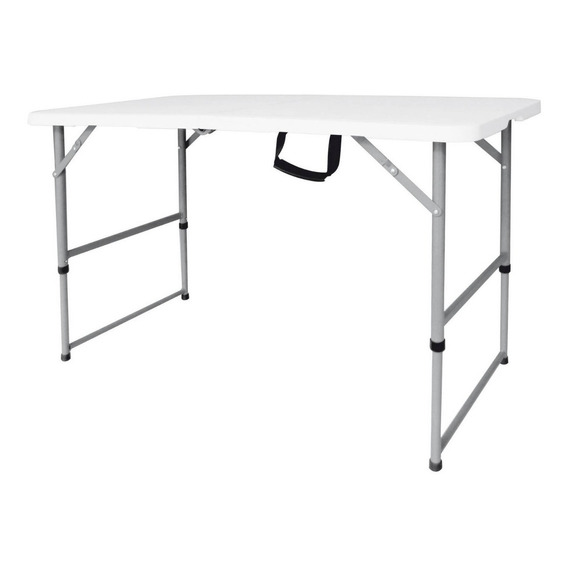 Mesa Plegable Tipo Maleta 120 Cm Color Blanco