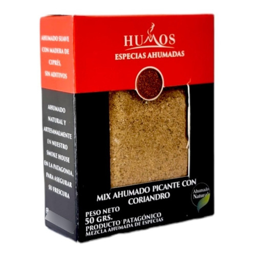 Mix Ahumado Picante Con  Coriandro X 50 Gr - Humos