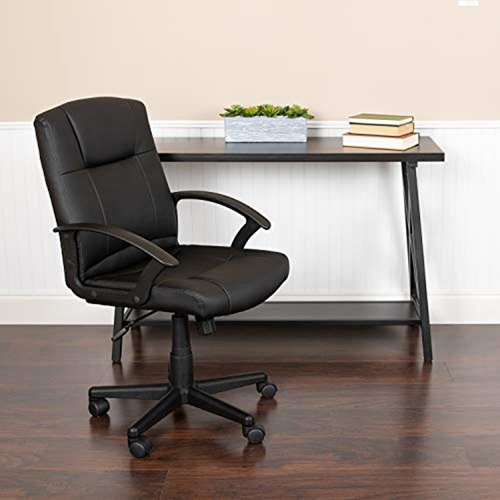 Flash Furniture Coffman Flash Fundamentals - Silla De Ofici. Color Black