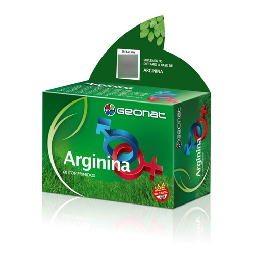 Arginina X 60 Comp. Oxido Nitrico Geonat