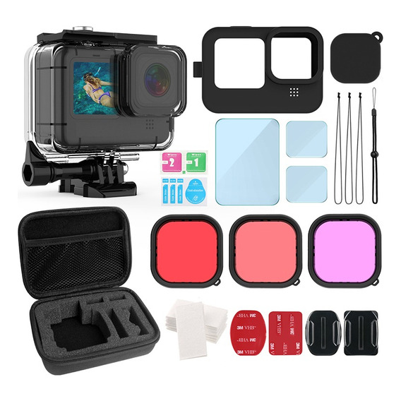 Kit De Accesorios 29 en 1 Axnen Para Gopro Hero 12 11 10 9