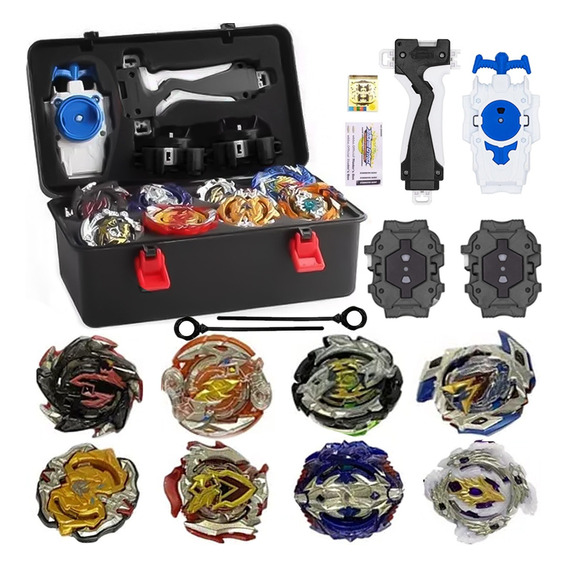 Trompos Juego De 8 Beyblade Burst Set De Juguetes De Batalla