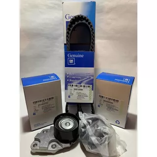 Kit De Correa De Tiempo De Aveo Motor 1.6 Original Gm Morada