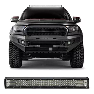 Barra Led Off Road 432w Reta 42 Polegadas Lentes 7d