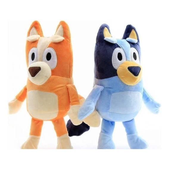 Peluche Bluey Mama Y Papa X2 