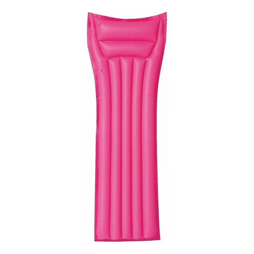 Colchoneta Inflable Bestway 183x69 Cm Colores Salvavidas Color Fucsia