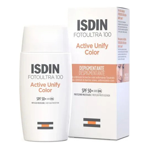 Bloqueador Foto Ultra 100 Isdin Active Unify Color Spf 50