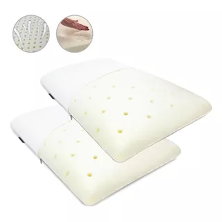 Almohada Ortopédica Espuma Memory Foam X 2 Unidades