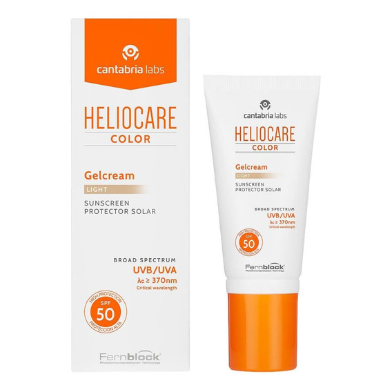 Heliocare Color Light Gel Crema Protector Solar Spf 50 