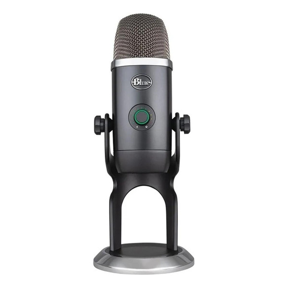 Micrófono Blue Yeti X Condensador Cardioide color negro